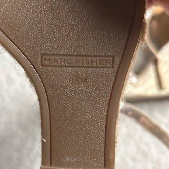 COPY - Marc Fisher Studded Wedges Sz. 6.5 - Picture 5 of 6